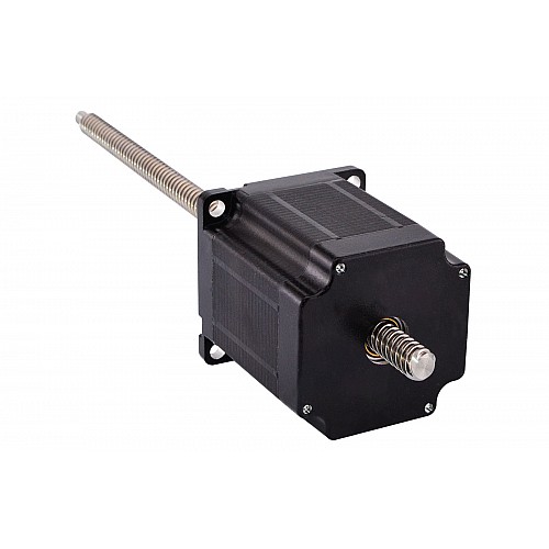Nema 23 66 mm'lik 2,5 A'lık Bağlayıcı Olmayan Kablo 1,5875 mm (0,0625") Uzunluk 250 mm