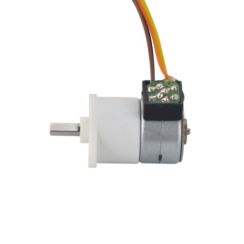 Φ15x22,5 mm PM Stepper Motor 100:1 Dişli Oranlı Mahmuzlu Dişli Kutusu