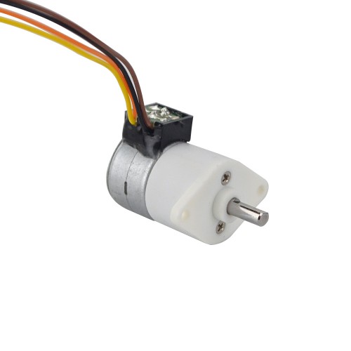 Φ15x22,5 mm PM Stepper Motor 100:1 Dişli Oranlı Mahmuzlu Dişli Kutusu