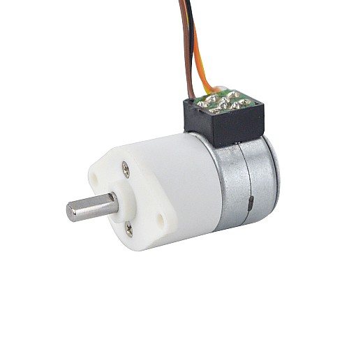 Φ15x22,5 mm PM Stepper Motor 100:1 Dişli Oranlı Mahmuzlu Dişli Kutusu