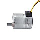 Φ25x30,5 mm PM Stepper Motor 100:1 Dişli Oranlı Mahmuzlu Dişli Kutusu