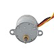 Φ25x25mm PM Stepper Motor W/Dişli Oranı 10:1 Mahmuzlu Dişli Kutusu