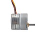 Φ25x25mm PM Stepper Motor W/Dişli Oranı 10:1 Mahmuzlu Dişli Kutusu