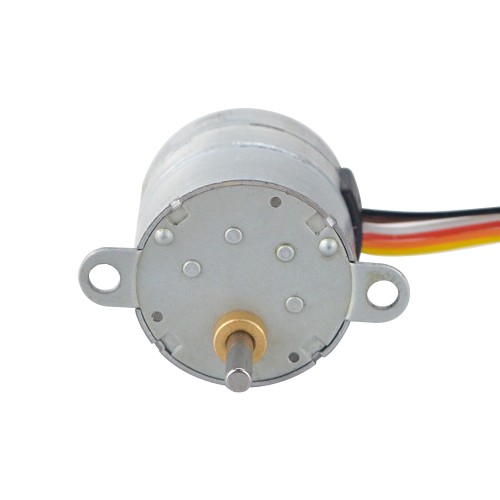 Φ25x25,5 mm PM Stepper Motor 30:1 Dişli Oranlı Mahmuzlu Dişli Kutusu