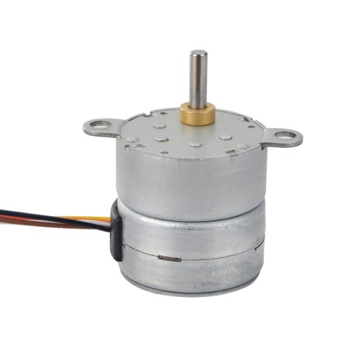 Φ25x25,5 mm PM Stepper Motor 30:1 Dişli Oranlı Mahmuzlu Dişli Kutusu