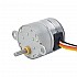 Φ25x25,5 mm PM Stepper Motor 30:1 Dişli Oranlı Mahmuzlu Dişli Kutusu