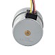 Φ35x36.2mm PM Stepper Motor 10.8:1 Dişli Oranlı Mahmuzlu Dişli Kutusu