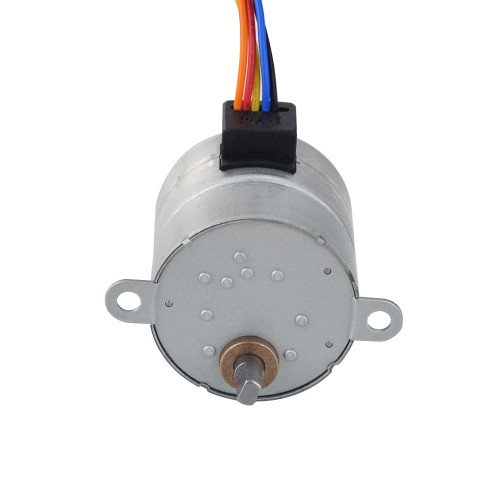 Φ35x35.2mm PM Stepper Motor W/Dişli Oranı 60:1 Mahmuzlu Dişli Kutusu