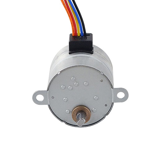 Φ35x35.2mm PM Stepper Motor W/Dişli Oranı 120:1 Mahmuzlu Dişli Kutusu
