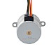 Φ35x35.2mm PM Stepper Motor W/Dişli Oranı 120:1 Mahmuzlu Dişli Kutusu