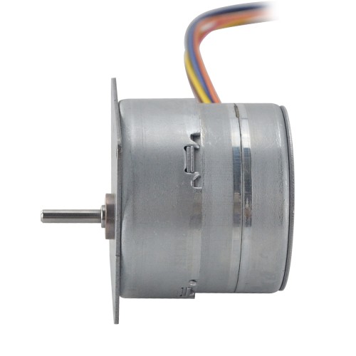 CN Satışta - Φ42x38mm PM Stepper Motor W/Dişli Oranı 50:1 Mahmuzlu Dişli Kutusu