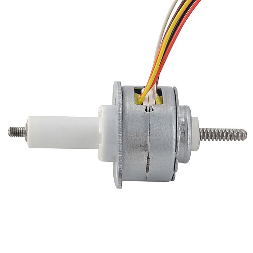 Φ25x15mm PM Captive Lineer Adım Motoru 0,23A Kablo 1mm/0,039" Hareket 22mm