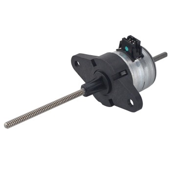 Φ28x30.8mm PM Sabit Olmayan Doğrusal Adım Motoru 0.46A Kablo 1mm/0.039" Uzunluk 120mm