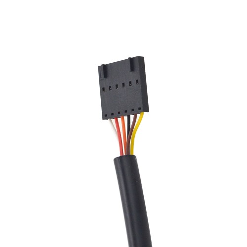 CN Satışta - Φ35x17,5 mm PM Sabit Olmayan Doğrusal Adım Motoru 0,46 A Kablo 1,22 mm/0,047" Uzunluk 139,7 mm