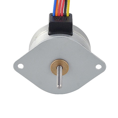 CN Satışta - Φ35x22mm PM Harici Lineer Adım Motoru 0.2A Kablo 0.5mm/0.0197" Uzunluk 21.5mm