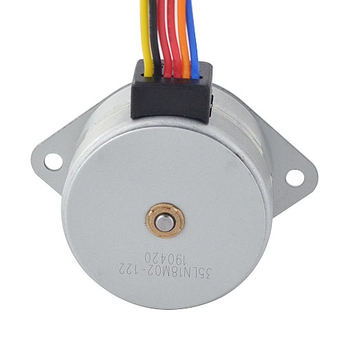 CN Satışta - Φ35x22mm PM Harici Lineer Adım Motoru 0.2A Kablo 0.5mm/0.0197" Uzunluk 21.5mm
