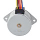 CN Satışta - Φ35x22mm PM Harici Lineer Adım Motoru 0.2A Kablo 0.5mm/0.0197" Uzunluk 21.5mm