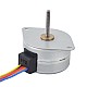 CN Satışta - Φ35x22mm PM Harici Lineer Adım Motoru 0.2A Kablo 0.5mm/0.0197" Uzunluk 21.5mm