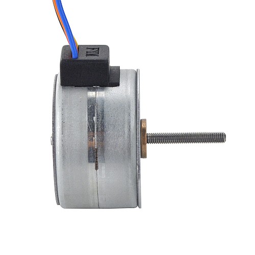 CN Satışta - Φ35x22mm PM Harici Lineer Adım Motoru 0.2A Kablo 0.5mm/0.0197" Uzunluk 21.5mm