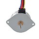 CN Satışta - Φ42x16.5mm PM Harici Lineer Adım Motoru 0.4A Kablo 0.5mm/0.0197" Uzunluk 21mm