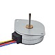 CN Satışta - Φ42x16.5mm PM Harici Lineer Adım Motoru 0.4A Kablo 0.5mm/0.0197" Uzunluk 21mm
