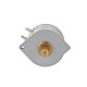 Φ25x16mm PM Adım motoru 15 derece 12,25 mN.m (1,735 oz.in) 0,275 A 4 Kablo