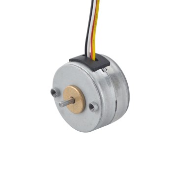 Φ25x15mm PM Adım motoru 7,5 derece 14,7 mN.m (2,082 oz.in) 0,5 A 4 Kablo