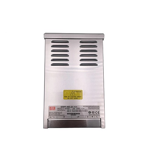 ERPF-400-24 MEANWELL 400,8W 16,7A 115/232VAC Tek Çıkışlı Anahtarlama Güç Kaynağı