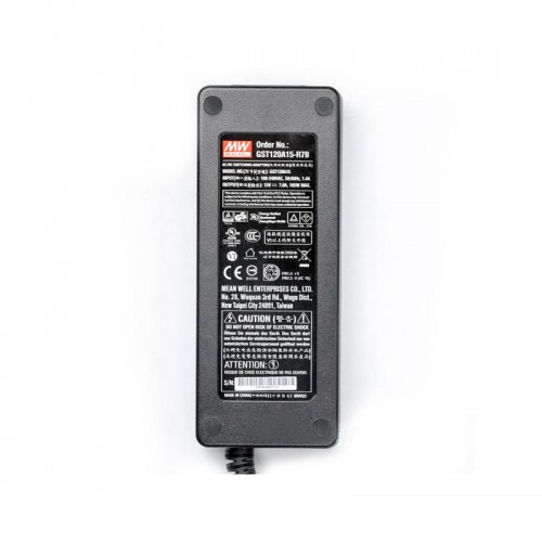 GST120A12-R7B MEANWELL 102W 12VDC 8.5A 115/230VAC AC-DC Güvenilir Yeşil Endüstriyel Adaptör
