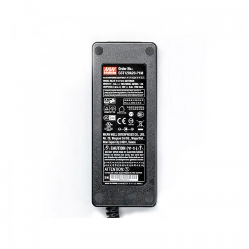 GST120A20-P1M MEANWELL 120W 20VDC 6A 115/230VAC AC-DC Güvenilir Yeşil Endüstriyel Adaptör