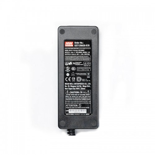 GST120A20-R7B MEANWELL 120W 20VDC 6A 115/230VAC AC-DC Güvenilir Yeşil Endüstriyel Adaptör