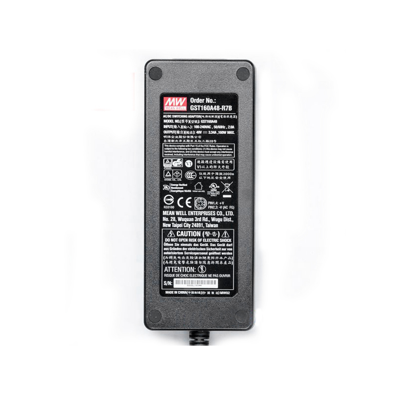 GST160A48-R7B MEANWELL 160W 48VDC 3.34A 115/230VAC AC-DC Güvenilir Yeşil Endüstriyel Adaptör