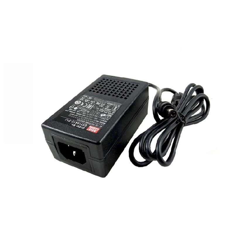 GST18A12-P1J MEANWELL 18W 12VDC 1,5A 115/230VAC AC-DC Güvenilir Yeşil Endüstriyel Adaptör