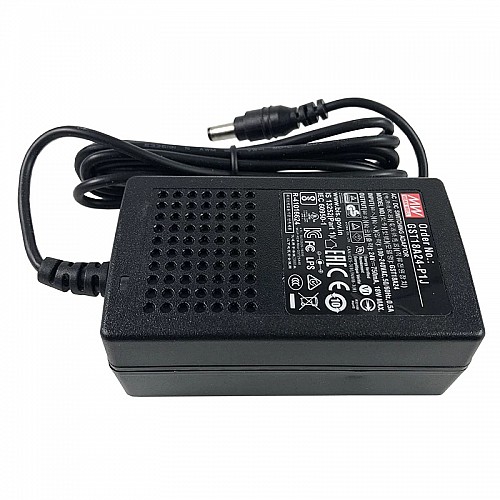 GST18A24-P1J MEANWELL 18W 24VDC 0,75A 115/230VAC AC-DC Güvenilir Yeşil Endüstriyel Adaptör GST18A24-P1J MEANWELL 18W 24VDC 0,75A 115/230VAC AC-DC Güvenilir Yeşil Endüstriyel Adaptör