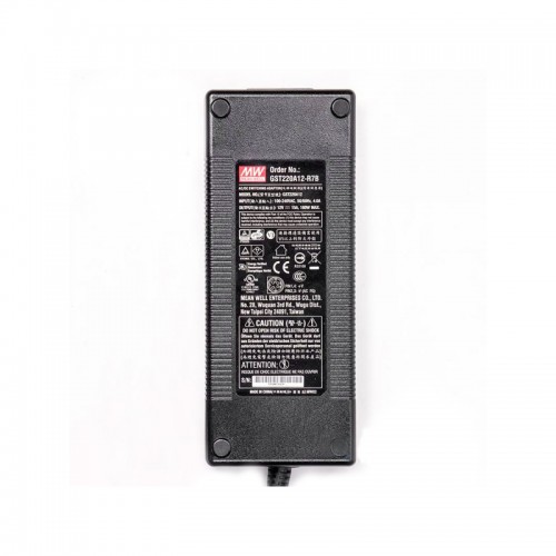 GST220A12-R7B MEANWELL 180W 12VDC 15A 115/230VAC AC-DC Güvenilir Yeşil Endüstriyel Adaptör