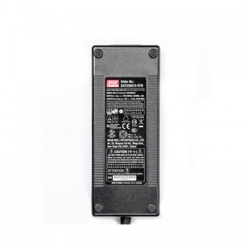 GST220A15-R7B MEANWELL 201W 15VDC 13.4A 115/230VAC AC-DC Güvenilir Yeşil Endüstriyel Adaptör