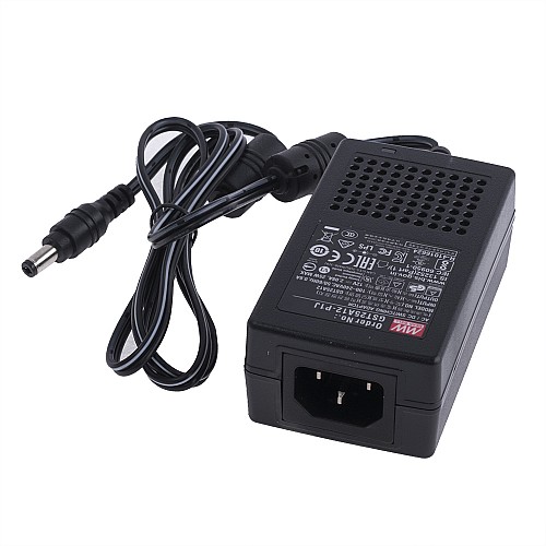 GST25A12-P1J MEANWELL 25W 12VDC 2.08A 115/230VAC AC-DC Güvenilir Yeşil Endüstriyel Adaptör