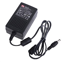 GST25A12-P1J MEANWELL 25W 12VDC 2.08A 115/230VAC AC-DC Güvenilir Yeşil Endüstriyel Adaptör