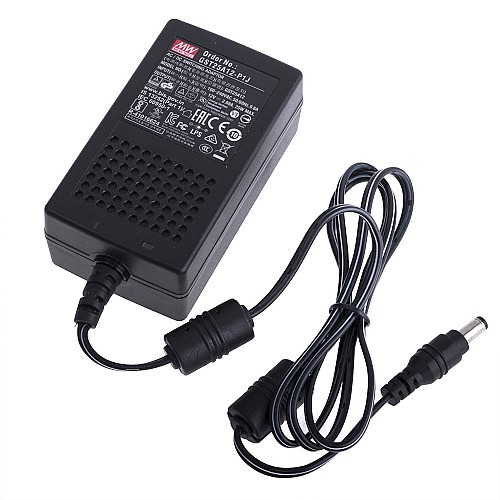 GST25A12-P1J MEANWELL 25W 12VDC 2.08A 115/230VAC AC-DC Güvenilir Yeşil Endüstriyel Adaptör