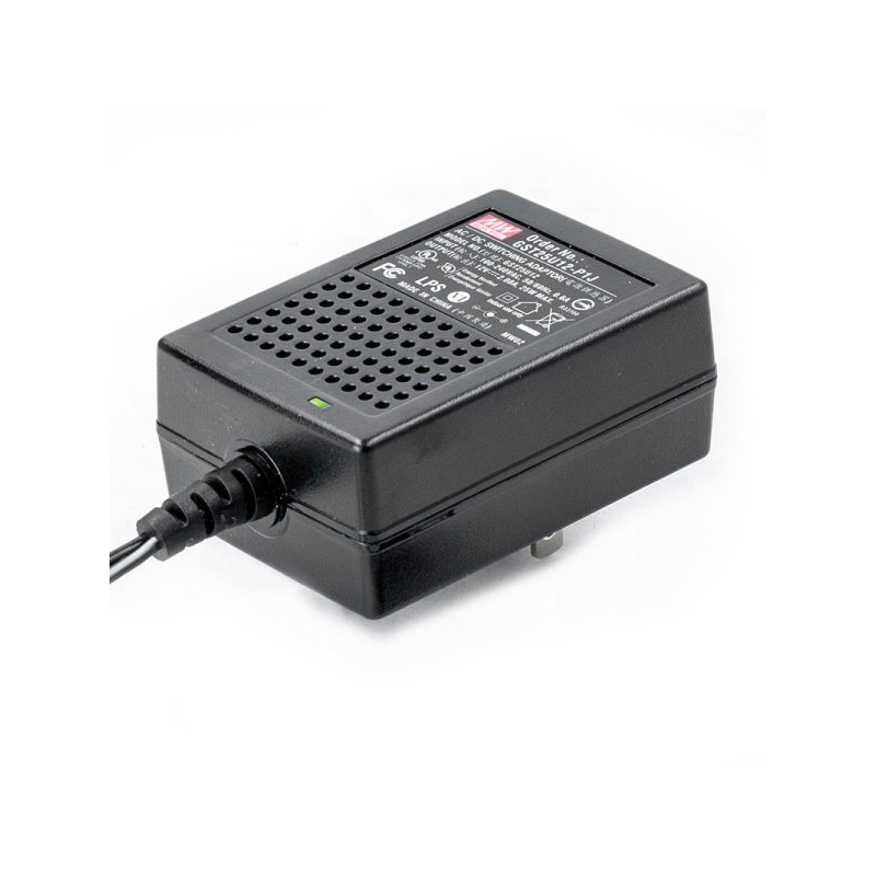 GST25U12-P1J MEANWELL 25W 12VDC 2.08A 115/230VAC AC-DC Güvenilir Yeşil Endüstriyel Adaptör