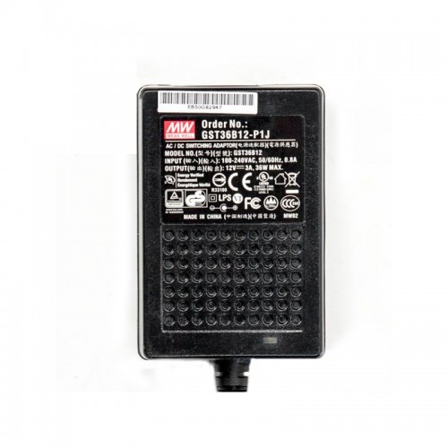 GST36B12-P1J MEANWELL 36W 12VDC 3A 115/230VAC AC-DC Güvenilir Yeşil Endüstriyel Adaptör