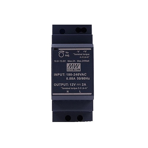 CN Satışta - HDR-30-12 MEANWELL 24W 12VDC 2A 115/230VAC Ultra İnce Basamak Şeklinde DIN Ray Güç Kaynağı CN Satışta - HDR-30-12 MEANWELL 24W 12VDC 2A 115/230VAC Ultra İnce Basamak Şeklinde DIN Ray Güç Kaynağı