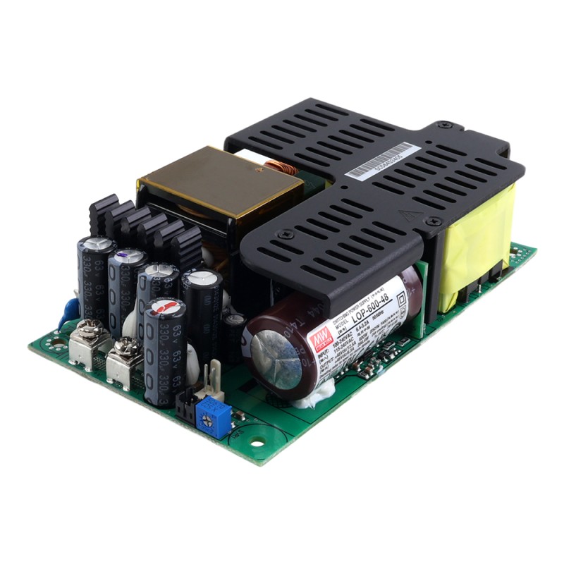 LOP-600-48 MEANWELL 600W 48VDC 12,5A 80-264VAC/113-370VDC Tek çıkışlı, uzaktan algılamalı - LOP-600-48 | StepperOnline
