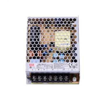 LRS-100-3.3 MEANWELL 66W 3.3VDC 20A 115/230VAC Kapalı Anahtarlama Güç Kaynağı LRS-100-3.3 MEANWELL 66W 3.3VDC 20A 115/230VAC Kapalı Anahtarlama Güç Kaynağı