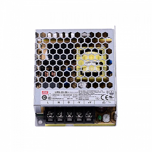 LRS-35-36 MEANWELL 36W 36VDC 1A 115/230VAC Kapalı Anahtarlama Güç Kaynağı LRS-35-36 MEANWELL 36W 36VDC 1A 115/230VAC Kapalı Anahtarlama Güç Kaynağı