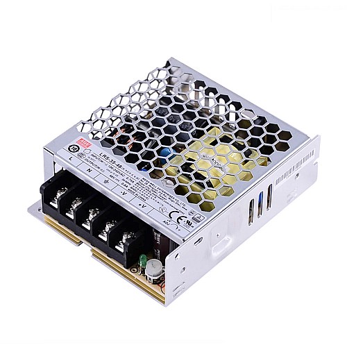 LRS-35-48 MEANWELL 38,4 W 48 VDC 0,8 A 115/230 VAC Kapalı Anahtarlama Güç Kaynağı LRS-35-48 MEANWELL 38,4 W 48 VDC 0,8 A 115/230 VAC Kapalı Anahtarlama Güç Kaynağı