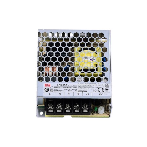 LRS-35-5 MEANWELL 35W 5VDC 7A 115/230VAC Kapalı Anahtarlama Güç Kaynağı