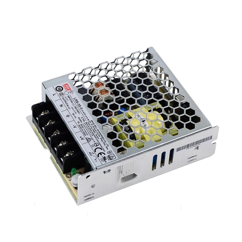 LRS-35-5 MEANWELL 35W 5VDC 7A 115/230VAC Kapalı Anahtarlama Güç Kaynağı