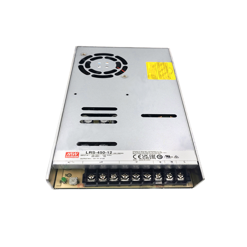LRS-450-12 MEANWELL 450W 12VDC 37,5A 115/230VAC Kapalı Anahtarlama Güç Kaynağı