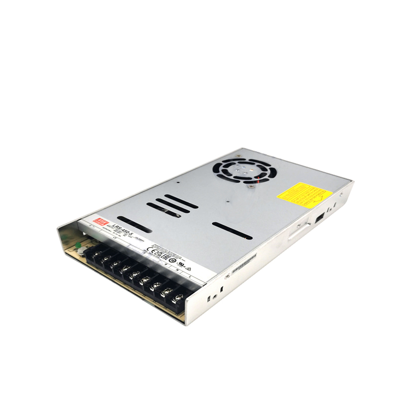 LRS-450-5 MEANWELL 375W 5VDC 75A 115/230VAC Kapalı Anahtarlama Güç Kaynağı